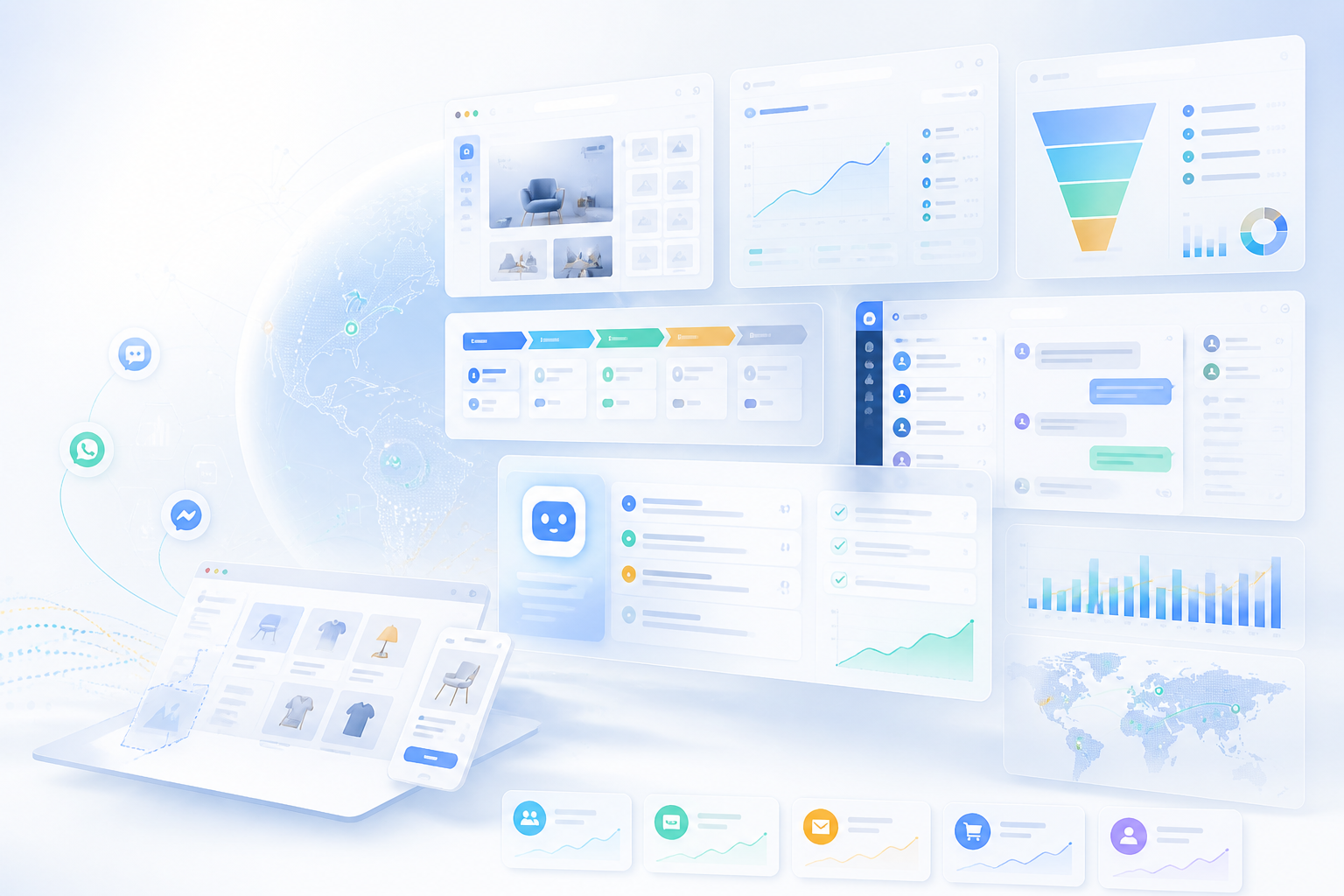 Xtao AI growth system interface preview